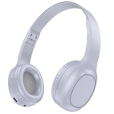 Casti wireless Hoco W46 Charm BT headset [Light-Blue-Gray]