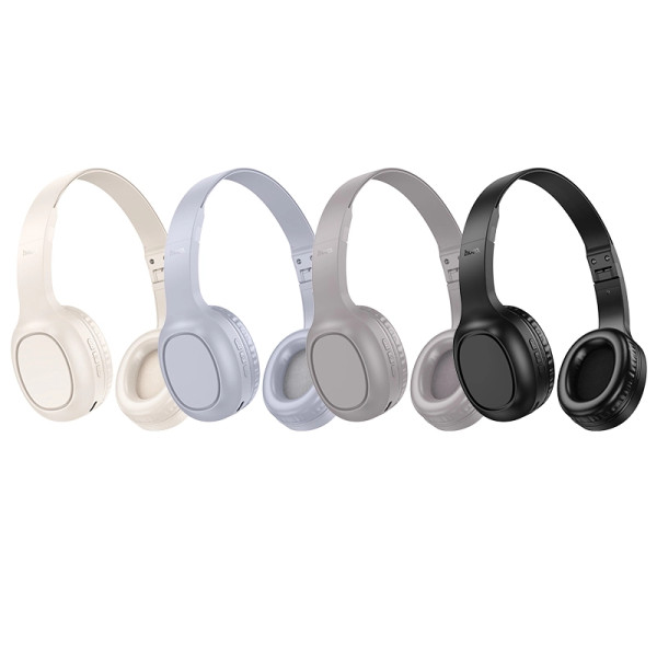 Casti wireless Hoco W46 Charm BT headset [Light-Blue-Gray]
