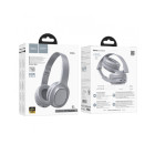 Беспроводные наушники Hoco W46 Charm BT headset [Light-Blue-Gray]