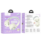 Casti Wireless Hoco W50 Cute fun BT headphones [Milky White]