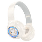 Casti Wireless Hoco W50 Cute fun BT headphones [Milky White]