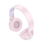Casti Wireless Hoco W50 Cute fun BT headphones [Pink]