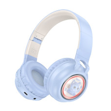 Casti Wireless Hoco W50 Cute fun BT headphones [Blue]