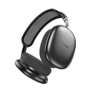 Casti Wireless Hoco W55 Plus Happiness ANC noise reduction BT headphones [Deep Space Gray]