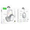 Casti Wireless Hoco W55 Plus Happiness ANC noise reduction BT headphones [Silver]
