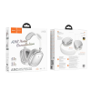 Наушники беспроводные Hoco W68 Calma ANC noise-canceling BT headphones(App) [Silver]