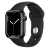 Curea Hoco WA01 Flexible series classic sports silicone strap (42/44/45/49)[Black]