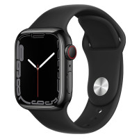Curea Hoco WA01 Flexible series classic sports silicone strap (42/44/45/49)[Black]