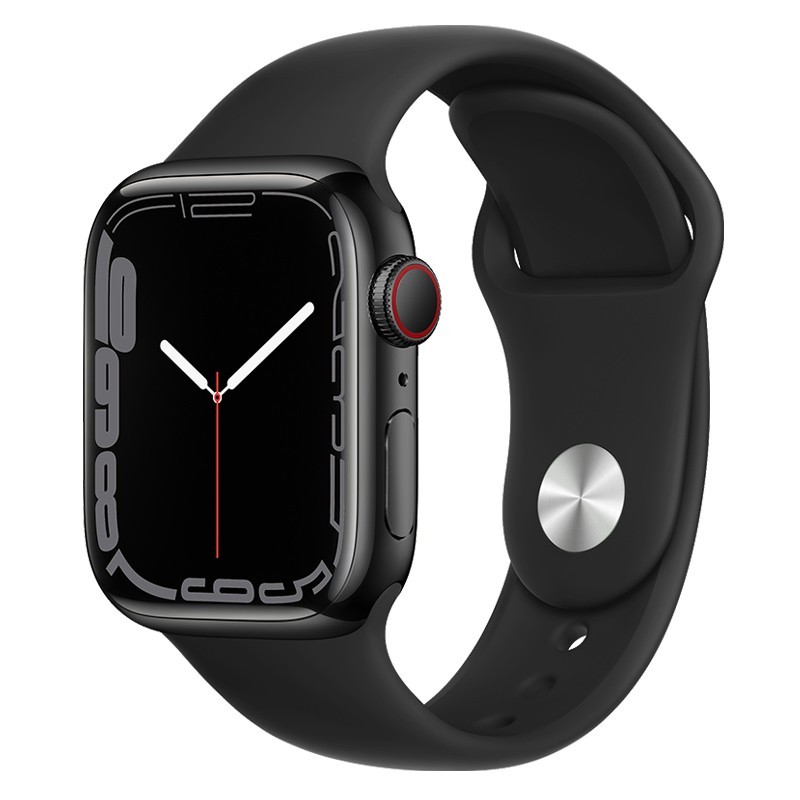 Curea Hoco WA01 Flexible series classic sports silicone strap (42/44/45/49)[Black]