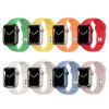 Ремешок Hoco WA01 Flexible series classic sports silicone strap (38/40/41) [Bright Green]