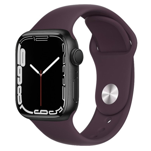 Ремешок Hoco WA01 Flexible series classic sports silicone strap (42/44/45/49)[Crimson-Cherry]