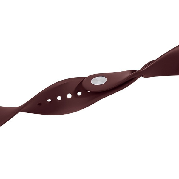 Ремешок Hoco WA01 Flexible series classic sports silicone strap (42/44/45/49)[Crimson-Cherry]