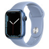 Ремешок Hoco WA01 Flexible series classic sports silicone strap (42/44/45/49)[Misty-Blue]