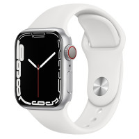 Ремешок Hoco WA01 Flexible series classic sports silicone strap (38/40/41)[White]