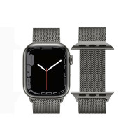 Ремешок Hoco WA03 Simple beauty milanese steel strap (38/40/41mm)[Graphite]