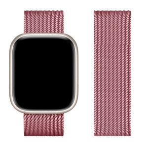 Ремешок Hoco WA03 Simple beauty milanese steel strap (42/44/45/49mm)[Rose-Gold]