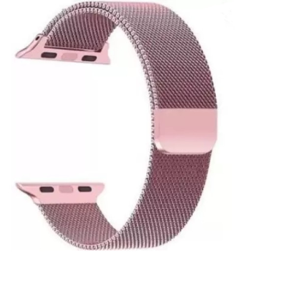 Ремешок Hoco WA03 Simple beauty milanese steel strap (42/44/45/49mm)[Rose-Gold]
