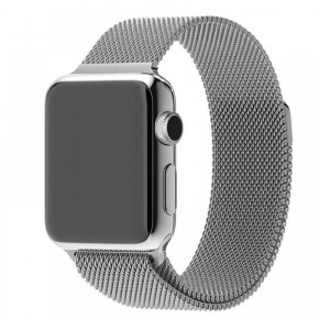 Ремешок Hoco WA03 Simple beauty milanese steel strap (42/44/45/49mm)[Silver]