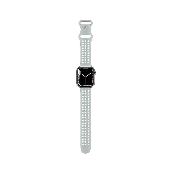 Ремешок Hoco WA08 Flexible series honeycomb silicone strap(42/44/45/49mm) [Gray]