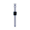 Ремешок Hoco WA08 Flexible series honeycomb silicone strap(42/44/45/49mm) [Lavander-Gray]