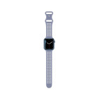 Ремешок Hoco WA08 Flexible series honeycomb silicone strap(38/40/41mm) [Lavander-Gray]