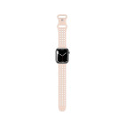 Curea Hoco WA08 Flexible series honeycomb silicone strap(38/40/41mm) [Pink-Sand]