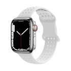 Curea Hoco WA08 Flexible series honeycomb silicone strap(42/44/45/49mm) [White]