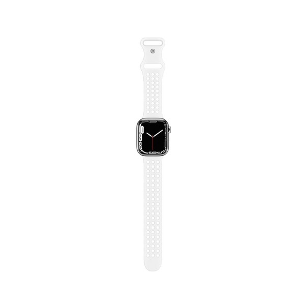 Curea Hoco WA08 Flexible series honeycomb silicone strap(42/44/45/49mm) [White]