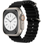 Curea Hoco WA12 double buckle silicone (42/44/45/49mm) [Black]