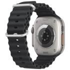 Curea Hoco WA12 double buckle silicone (42/44/45/49mm) [Black]