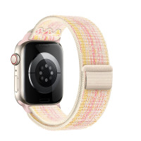 Curea Hoco WA25 Original series nylon strap (38/40/41mm) [Starlight-with-Pink]
