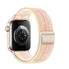 Curea Hoco WA25 Original series nylon strap (38/40/41mm) [Starlight-with-Pink]