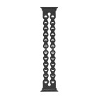 Curea Hoco WA28 Flexible series fashion hollow silicone strap (38/40/41mm) [Black]