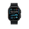 Curea smartwatch Hoco iWatch WA33 Original series umbrella buckle Milanese steel strap(44/45/46/49mm) [Black]
