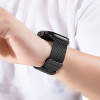 Curea smartwatch Hoco iWatch WA33 Original series umbrella buckle Milanese steel strap(44/45/46/49mm) [Black]