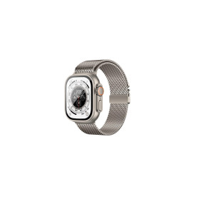 Curea smartwatch Hoco iWatch WA33 Original series umbrella buckle Milanese steel strap(44/45/46/49mm) [Original Color]