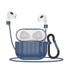 Husa Hoco WB22 Glory series silicone protective case AirPods 3 [Dark-Night-Blue]