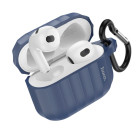 Husa Hoco WB22 Glory series silicone protective case AirPods 3 [Dark-Night-Blue]