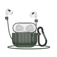 Чехол Hoco WB22 Glory series silicone protective case AirPods 3 [Dark-Night-Green]