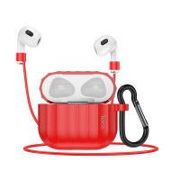 Чехол Hoco WB22 Glory series silicone protective case AirPods 3 [Red]