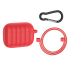 Чехол Hoco WB22 Glory series silicone protective case AirPods 3 [Red]
