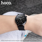 Ремешок для часов Hoco WH02 Simple beauty (20mm) [Black]