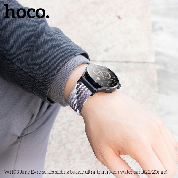 Ремешок для часов Hoco WH03 Jane Eyre (20mm) [Black]