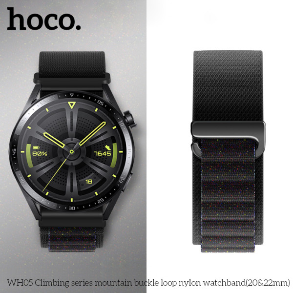 Ремешок для часов Hoco WH05 Climbing series nylon (20mm) [Star-Color]