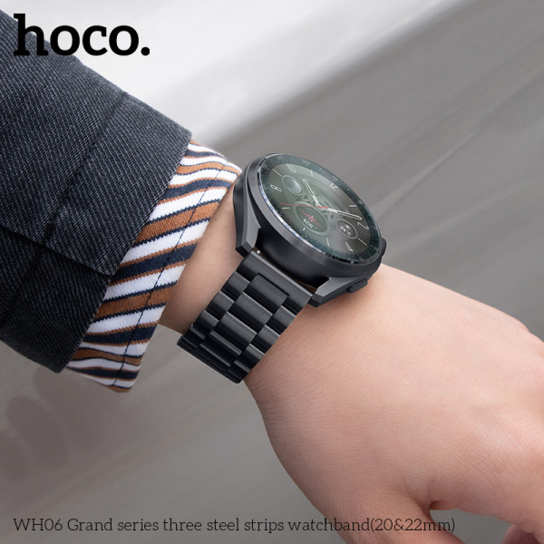 Curea smartwath Hoco WH06 Grand series (20mm) [Black]