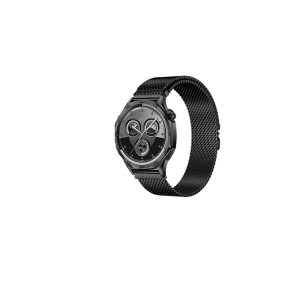 Curea smartwath Hoco WH16 Precioso series magnetic Milanese steel strap(22mm) [Black]