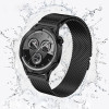 Curea smartwath Hoco WH16 Precioso series magnetic Milanese steel strap(20mm) [Black]