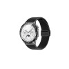 Curea smartwath Hoco WH18 Basic series two-section double magnetic buckle silicone leather strap(22mm) [Black]