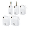 Power Bank Wekome WP-100 Dinba Series KingKong 27W Power Bank 100000mAh [White]