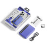 Power Bank WP-81 magnetic PD20W Ultra-thin wireless fast charging 100000mAh [Blue]